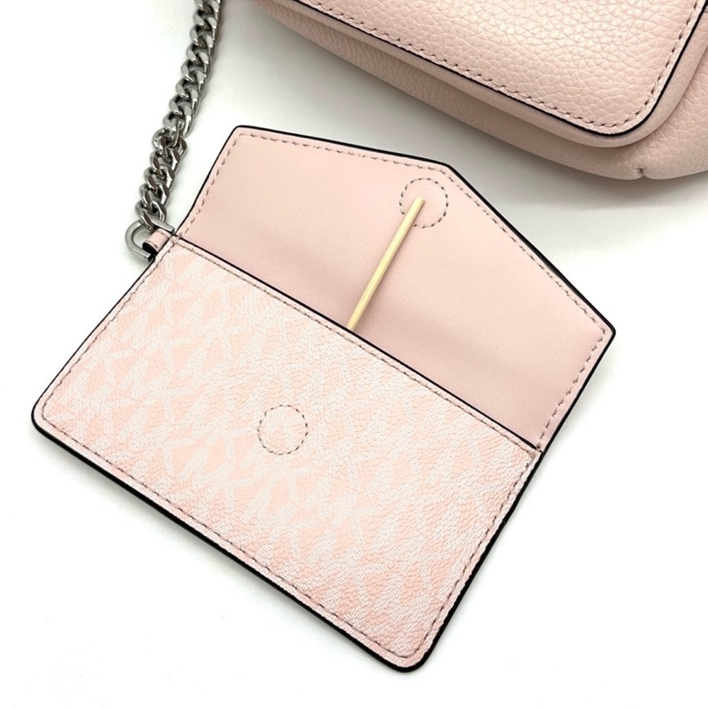 Michael Kors Maisie Large 2 in 1 Sling Pack Crossbody Bag Powder Blush (NWT) - Picture 8 of 12